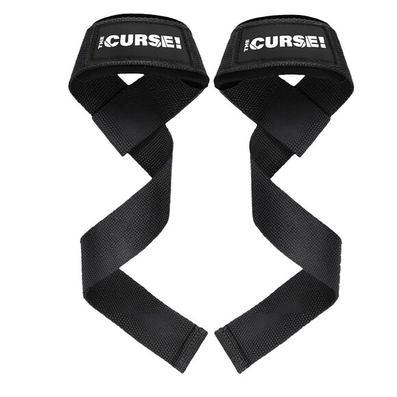 JNX Sports The Curse Weight Lifting Straps 23inches 60cm neoprene wrist Support - Picture 1 of 3